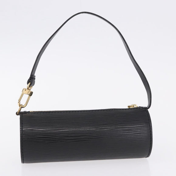 LOUIS VUITTON Epi Soufflot Hand Bag Black M52222 LV Auth 190140SAV