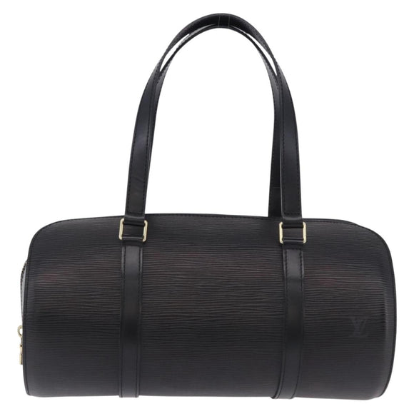 LOUIS VUITTON Epi Soufflot Hand Bag Black M52222 LV Auth 190140SAV