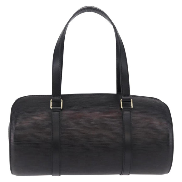 LOUIS VUITTON Epi Soufflot Hand Bag Black M52222 LV Auth 190140SAV