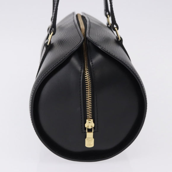 LOUIS VUITTON Epi Soufflot Hand Bag Black M52222 LV Auth 190140SAV