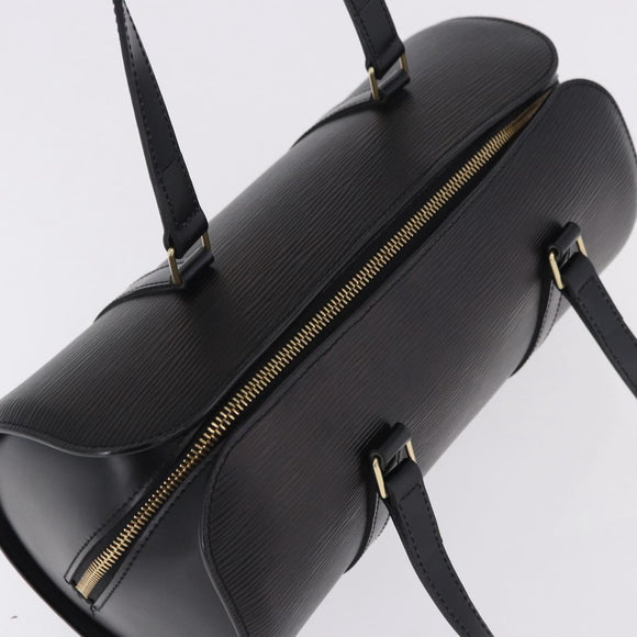 LOUIS VUITTON Epi Soufflot Hand Bag Black M52222 LV Auth 190140SAV