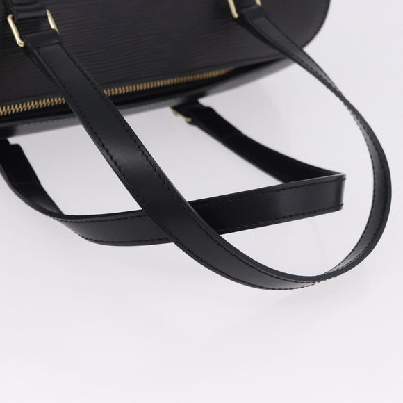 LOUIS VUITTON Epi Soufflot Hand Bag Black M52222 LV Auth 190140SAV