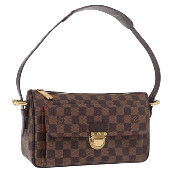 LOUIS VUITTON Damier Ebene Ravello GM Shoulder Bag N60006 LV Auth 190143SAV