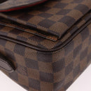 LOUIS VUITTON Damier Ebene Ravello GM Shoulder Bag N60006 LV Auth 190143SAV-14