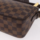 LOUIS VUITTON Damier Ebene Ravello GM Shoulder Bag N60006 LV Auth 190143SAV-17