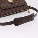 LOUIS VUITTON Damier Ebene Ravello GM Shoulder Bag N60006 LV Auth 190143SAV-7