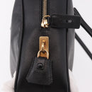PRADA Hand Bag Safiano leather Black Gold Auth 190146SAV-19
