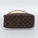 LOUIS VUITTON Monogram Looping GM Shoulder Bag M51145 LV Auth 190148V-5