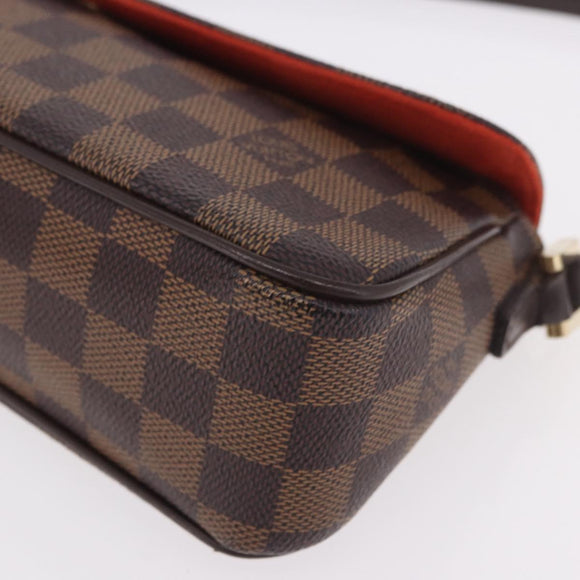 LOUIS VUITTON Damier Ebene Recoleta Shoulder Bag N51299 LV Auth 190151SAV