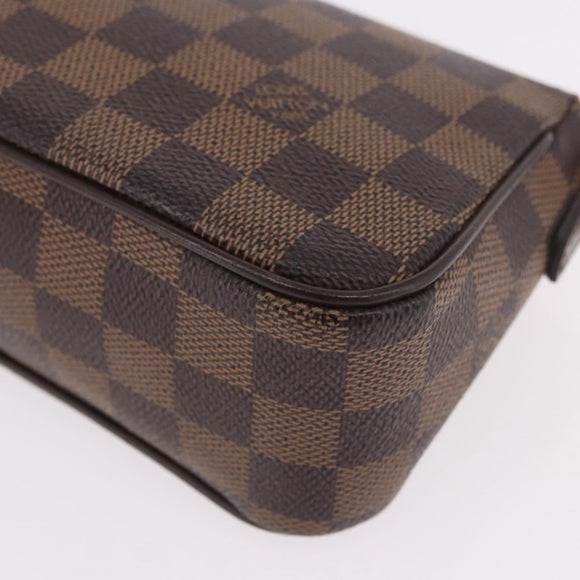 LOUIS VUITTON Damier Ebene Recoleta Shoulder Bag N51299 LV Auth 190151SAV