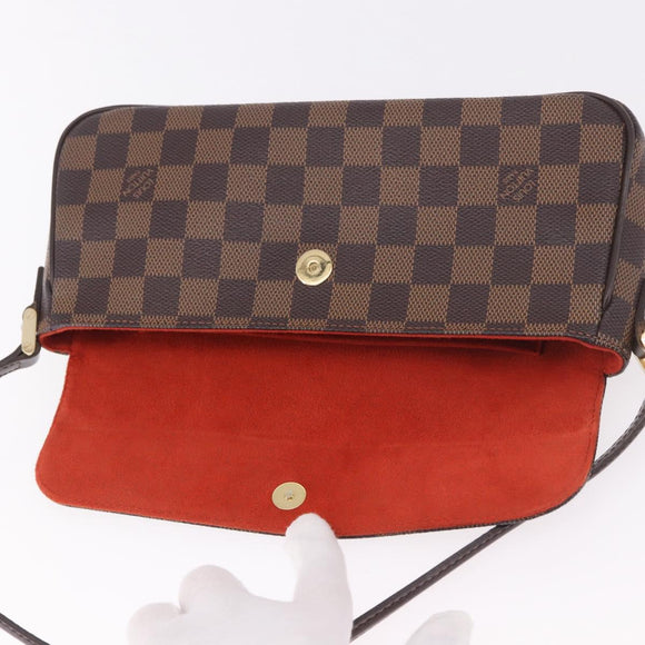 LOUIS VUITTON Damier Ebene Recoleta Shoulder Bag N51299 LV Auth 190151SAV