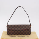 LOUIS VUITTON Damier Ebene Recoleta Shoulder Bag N51299 LV Auth 190151SAV-12