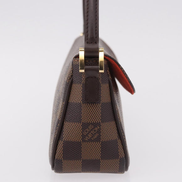 LOUIS VUITTON Damier Ebene Recoleta Shoulder Bag N51299 LV Auth 190151SAV