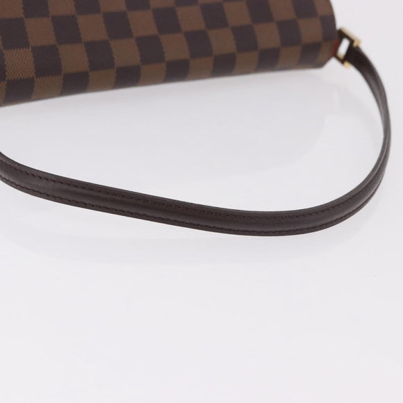 LOUIS VUITTON Damier Ebene Recoleta Shoulder Bag N51299 LV Auth 190151SAV