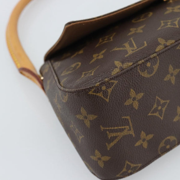 LOUIS VUITTON Monogram Mini Looping Shoulder Bag M51147 LV Auth 190153SAV