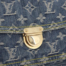 LOUIS VUITTON Monogram Denim Bum Bag Body Bag Blue M95347 LV Auth 190155SAV-18