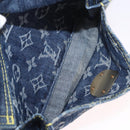 LOUIS VUITTON Monogram Denim Bum Bag Body Bag Blue M95347 LV Auth 190155SAV-23