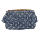 LOUIS VUITTON Monogram Denim Bum Bag Body Bag Blue M95347 LV Auth 190155SAV-2