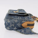 LOUIS VUITTON Monogram Denim Bum Bag Body Bag Blue M95347 LV Auth 190155SAV-3