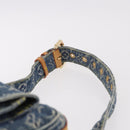 LOUIS VUITTON Monogram Denim Bum Bag Body Bag Blue M95347 LV Auth 190155SAV-8