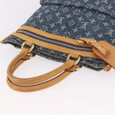 LOUIS VUITTON Monogram Denim Flat Shopper Tote Bag Blue M95018 LV Auth 190156SAV-6