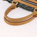 LOUIS VUITTON Monogram Denim Flat Shopper Tote Bag Blue M95018 LV Auth 190156SAV-7