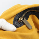 LOUIS VUITTON Monogram Denim XL Hand Bag Black M95510 LV Auth 190157SAV-20