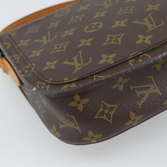 LOUIS VUITTON Monogram Saint Cloud GM Shoulder Bag M51242 LV Auth 190159