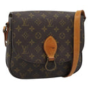 LOUIS VUITTON Monogram Saint Cloud GM Shoulder Bag M51242 LV Auth 190159-1