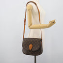 LOUIS VUITTON Monogram Saint Cloud GM Shoulder Bag M51242 LV Auth 190159-25