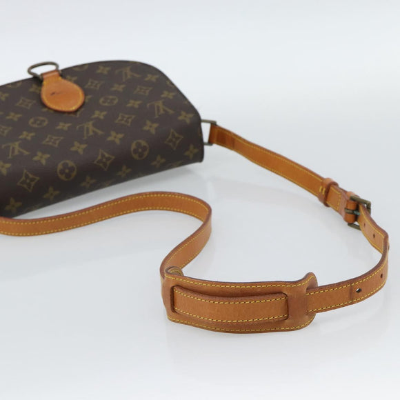 LOUIS VUITTON Monogram Saint Cloud GM Shoulder Bag M51242 LV Auth 190159