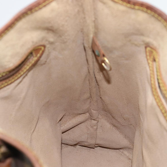 LOUIS VUITTON Monogram Bucket GM Shoulder Bag M42236 LV Auth 190162