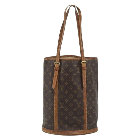 LOUIS VUITTON Monogram Bucket GM Shoulder Bag M42236 LV Auth 190162