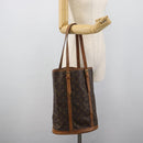 LOUIS VUITTON Monogram Bucket GM Shoulder Bag M42236 LV Auth 190162-21