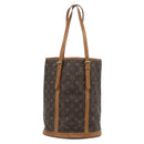 LOUIS VUITTON Monogram Bucket GM Shoulder Bag M42236 LV Auth 190162-2