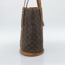 LOUIS VUITTON Monogram Bucket GM Shoulder Bag M42236 LV Auth 190162-3