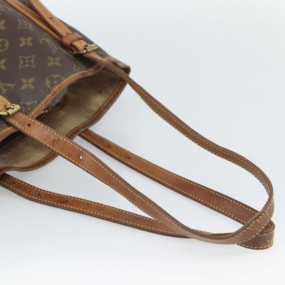 LOUIS VUITTON Monogram Bucket GM Shoulder Bag M42236 LV Auth 190162