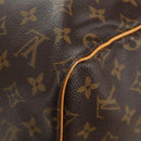 LOUIS VUITTON Monogram Keepall 55 Boston Bag M41424 LV Auth 190169SAV-19