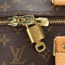 LOUIS VUITTON Monogram Keepall 55 Boston Bag M41424 LV Auth 190169SAV-25