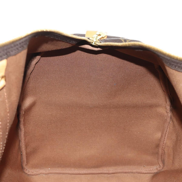 LOUIS VUITTON Monogram Keepall 55 Boston Bag M41424 LV Auth 190169SAV