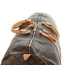 LOUIS VUITTON Monogram Keepall 55 Boston Bag M41424 LV Auth 190169SAV-14