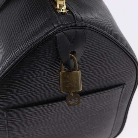 LOUIS VUITTON Epi Speedy 30 Hand Bag Noir Black M43002 LV Auth 190170SAV