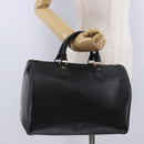 LOUIS VUITTON Epi Speedy 30 Hand Bag Noir Black M43002 LV Auth 190170SAV-22