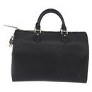 LOUIS VUITTON Epi Speedy 30 Hand Bag Noir Black M43002 LV Auth 190170SAV-3