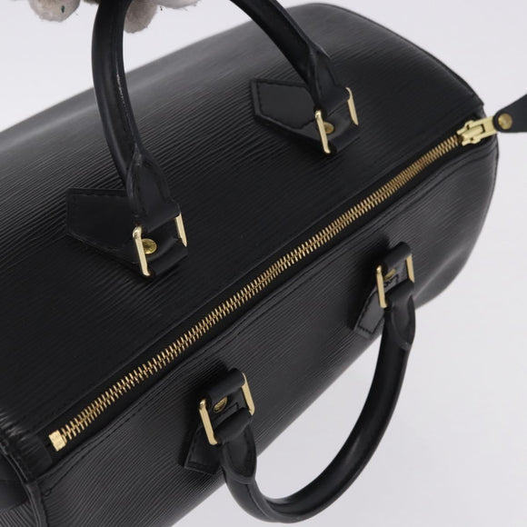 LOUIS VUITTON Epi Speedy 30 Hand Bag Noir Black M43002 LV Auth 190170SAV