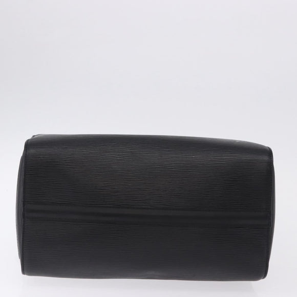 LOUIS VUITTON Epi Speedy 30 Hand Bag Noir Black M43002 LV Auth 190170SAV