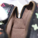 LOUIS VUITTON Monogram Multicolor Trousse Wapity Pouch Black M58034 Auth 190171M-19
