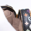 LOUIS VUITTON Monogram Multicolor Trousse Wapity Pouch Black M58034 Auth 190171M-20