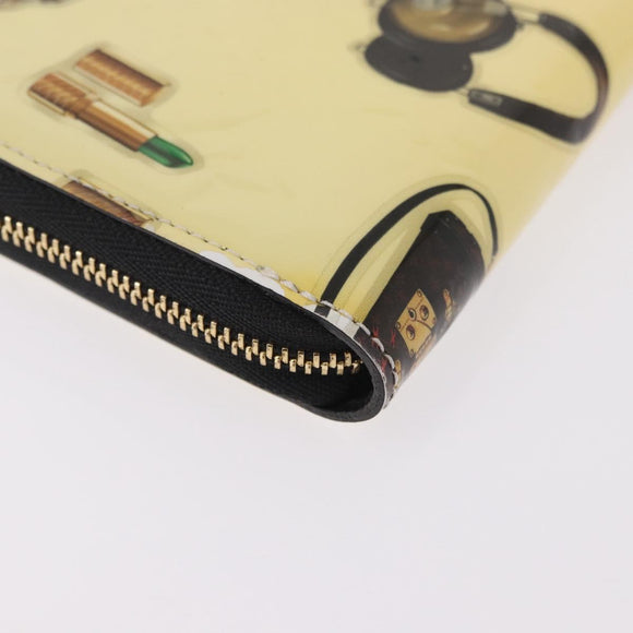 LOUIS VUITTON Vernis Sticker Print Nicola Geschier Purse M50372 Auth 190172