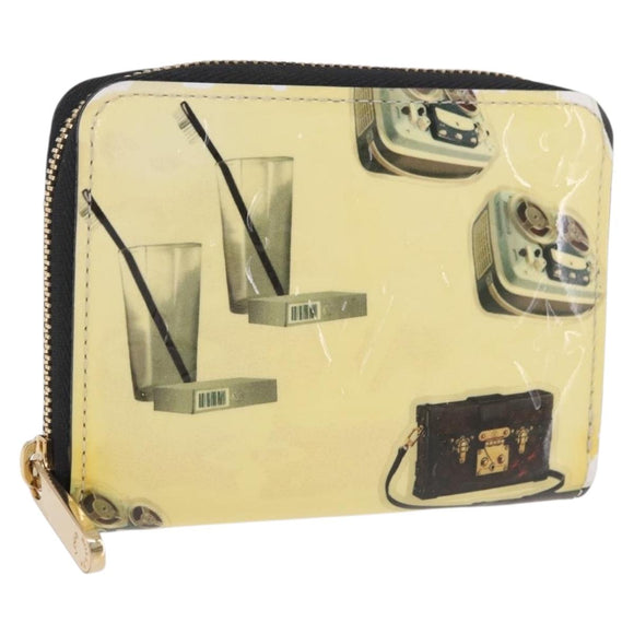 LOUIS VUITTON Vernis Sticker Print Nicola Geschier Purse M50372 Auth 190172
